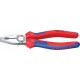 Pince universelle en acier spécial pour outils, tête polie, poignées à gaine en plastique, Long. : 200 mm, Capacité de coupe du Ø du fil dur 2,5 mm
