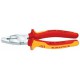 Pince universelle, VDE, Long. : 160 mm, Capacité de coupe du Ø du fil dur 2,0 mm, Capacité de coupe du Ø de la corde à piano 1,5 mm