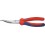 Pince de mécanicien, becs crochus, plats et ronds, Long. : 200 mm, Long. des becs 73,0 mm