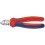 Pince coupante de côté, tête chromée, poignées à gaine en plastique, Long. : 160 mm, Capacité de coupe pour fil semi-dur Ø 2,8 mm, fil dur Ø 2,0 mm