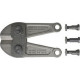 Tête de rechange pour coupe-boulons, Pour Long. : 910 mm