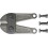 Tête de rechange pour coupe-boulons, Pour Long. : 910 mm