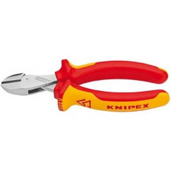 Pince coupante latérale compacte X-Cut®, tête chromée, isolée jusqu'à 1000 V, Long. : 160 mm