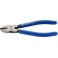 Pince coupante latérale, Acier Vanadium, tête polie, poignées à gaine en plastique, Long. : 180 mm