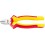 Pince coupante latérale VDE, Acier Vanadium, tête chromée, poignées à gaine en plastique, Long. : 180 mm