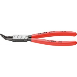 Pince à circlips intérieurs, modèle courbé, Dimensions : J 12, Ø d'alésage 12-25 mm, Long. 140 mm