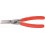 Pince de précision pour circlips intérieurs, becs droits, Dimensions : J 2, Ø d'alésage 19-60 mm, Long. 180 mm