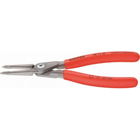 Pince de précision pour circlips intérieurs, becs droits, Dimensions : J 3, Ø d'alésage 40-100 mm, Long. 225 mm