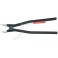 Pince pour grands circlips extérieurs, becs droits, Dimensions : A 5, Ø d'arbre 122-300 mm, Long. 560 mm