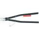 Pince pour grands circlips intérieurs, modèle droit, Dimensions : J 6, Ø d'alésage 252-400 mm, Long. 580 mm