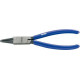 Pince pour circlips intérieurs, modèle droit, en acier au chrome vanadium, Dimensions : J 1, Ø d'alésage 12-25 mm, Long. 140 mm