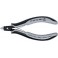Pince coupante latérale de précision pour électronicien ESD, à biseau, Modèle à petite facette, tête mini, Long. 120 mm