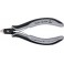 Pince coupante latérale de précision pour électronicien ESD, sans biseau, Modèle Sans facette, tête mini, Long. 120 mm