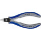 Pince coupante latérale de précision pour l'électronique, Modèle à petite facette, tête pointue, Long. 125 mm