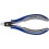 Pince coupante latérale de précision pour l'électronique, sans facette, Modèle sans biseau, tête ronde, Long. 125 mm