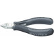 Pince coupante latérale d'électronicien ESD, Modèle avec petit biseau, tête pointue, Long. 115 mm