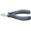 Pince coupante latérale d'électronicien ESD, Modèle avec petit biseau, tête pointue, Long. 115 mm