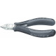Pince coupante latérale d'électronicien ESD, Modèle sans biseau, tête pointue, Long. 115 mm