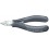 Pince coupante latérale d'électronicien ESD, Modèle sans biseau, tête pointue, Long. 115 mm
