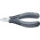 Pince coupante latérale d'électronicien ESD, Modèle à petite facette, tête pointue aplatie, Long. 115 mm