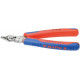 Pince coupante latérale d'électronicien Super Knips®, inoxydable, Modèle : A facette et retenue du fil, Long. 125 mm