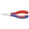 Pince de préhension électronique, Modèle : Becs ronds, plats et longs, Long. 145 mm, Long. des becs 40,0 mm