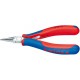 Pince de préhension électronique, Modèle : Becs pointus et ronds pour plier les ?illets en fil, Long. 115 mm, Long. des becs 22,5 mm