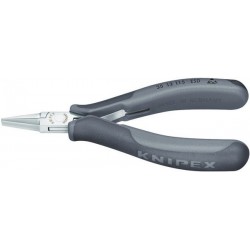 Pinces de préhension électronique ESD, Modèle : Becs plats et larges, Long. 115 mm, Long. des becs 22,5 mm