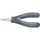 Pinces de préhension électronique ESD, Modèle : Becs plats et larges, Long. 115 mm, Long. des becs 22,5 mm