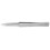 Brucelles de précision, becs 'aiguille', Pointes : droit, forme américaine, pointu, extra fin, Surfaces de préhension lisse, Surface antireflet mat