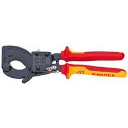Coupe-câble VDE, tête vernie, Long. : 250 mm, Ø de la capacité de coupe 32 mm, Section du conducteur 240 mm²