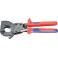 Coupe-câble, tête vernie, Long. : 250 mm, Ø de la capacité de coupe 32 mm, Section du conducteur 240 mm²