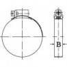 Collier de serrage DIN3017 W1 12mm 80-100mm IDEAL-Schlemper 1 PCS