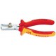Pince à dénuder VDE, Long. : 160 mm, Valeurs de dénudage du Ø 5 mm, Section du conducteur 10 mm²
