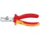 Pince à dénuder VDE, Long. : 160 mm, Valeurs de dénudage du Ø 5 mm, Section du conducteur 10 mm²