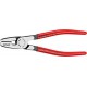 Pince à sertir les cosses, intro. avant, Long. : 180 mm, Section du conducteur 0,5-6 mm²