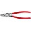 Pince à sertir les cosses, tête polie, acier à outils spécial, Long. : 180 mm, Section du conducteur 0,25-16 mm²