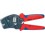 Pince à sertir les cosses, Section du conducteur : 0,08-10 + 16 mm², Type -, Utilisation Cosses avec et sans collerette plastique, Long. : 190 mm