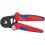 Pince à sertir les cosses, Section du conducteur : 0,08-16 mm², Type -, Utilisation Cosses avec et sans collerette plastique, Long. : 180 mm