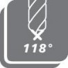 Foret DIN338RN HSS 8,10mm poli PTG