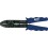 Pince à sertir pour cosses de câble et connecteurs à fiches, section du conducteur de 0,5 à 6 mm², Utilisation : Cosses de câble non isolées, Long. 220 mm