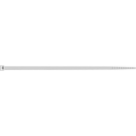 Colliers nylon naturel 200x3,5mm 100 pièces SapiSelco 1 PCS
