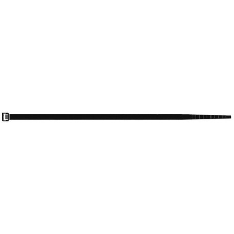 Colliers nylon noir 280x4,5mm 100 pièces SapiSelco 1 PCS