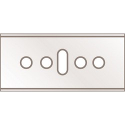 Couteau de sécurité SECUMAX EASYSAFE, Désignation : Lame de rechange inoxydable, paquet de 10, Dimensions 39 x 18,5 x 0,3 mm