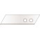 Couteau de sécurité SECUNORM PRO 40, Désignation : Lame de rechange standard, paquet de 10, Dimensions 60 x 19 x 0,63 mm