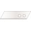Couteau de sécurité SECUNORM PRO 40, Désignation : Lame de rechange standard, paquet de 10, Dimensions 60 x 19 x 0,63 mm