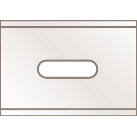 Couteau de sécurité SECUPRO MARTEGO/SECUPRO MERAK, Désignation : Lame de rechange standard, paquet de 10, Dimensions 26 x 18,5 x 0,4 mm