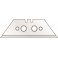 Couteau de sécurité SECUPRO MEGASAFE/SECUPRO MAXISAFE, Désignation : Lame de rechange, arrondie, paquet de 10, Dimensions 60 x 19 x 0,63 mm