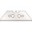 Couteau de sécurité SECUPRO MEGASAFE/SECUPRO MAXISAFE, Désignation : Lame de rechange standard, paquet de 10, Dimensions 55,5 x 19 x 0,63 mm