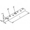 HELM 593 Bride galv.Galva , pour bois